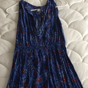 Loft blue summer dress
